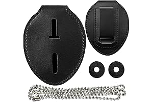 Police Badge Holder: Reliable and Sturdy for Law Enforcement Professionals