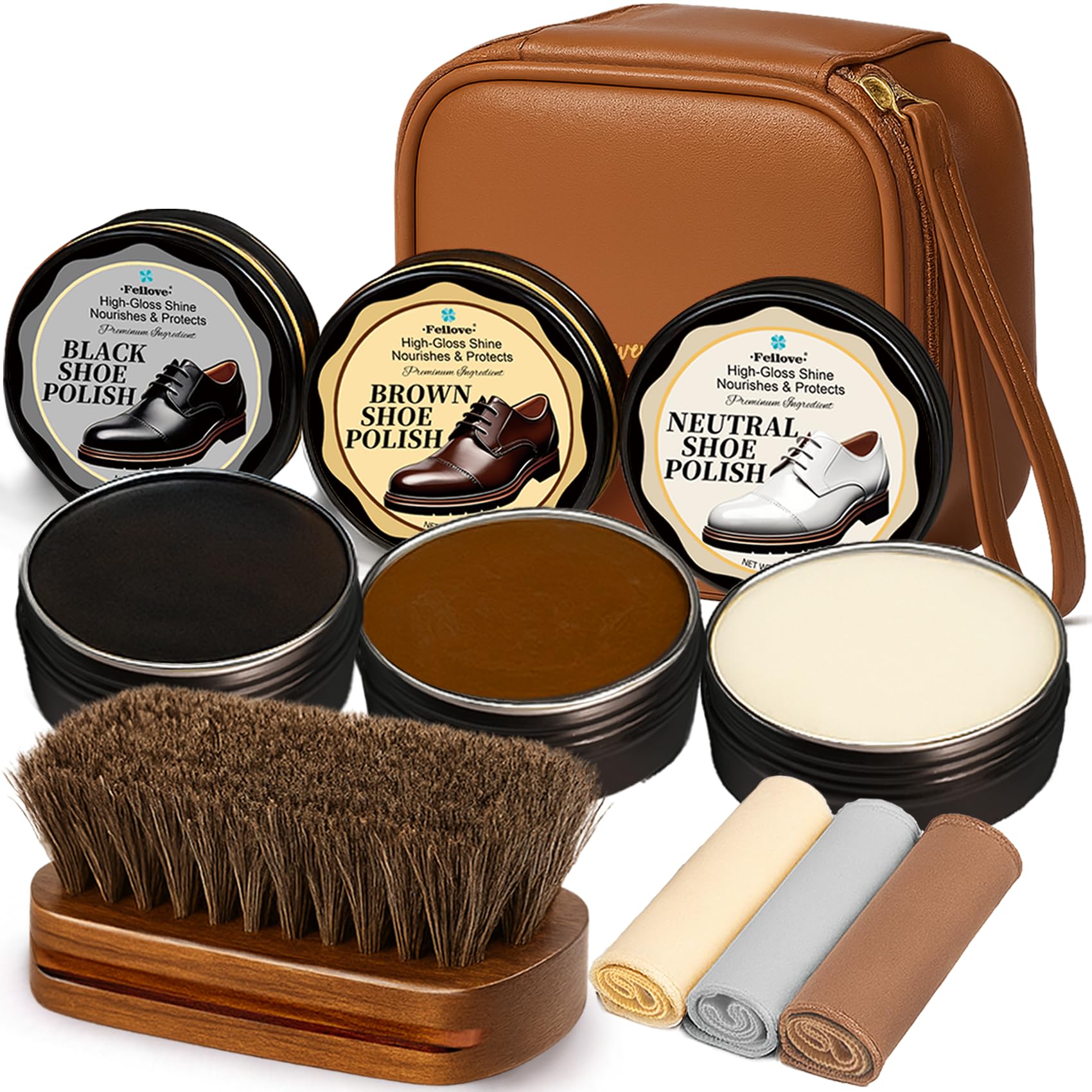 Feilove Shoe Polish Kit