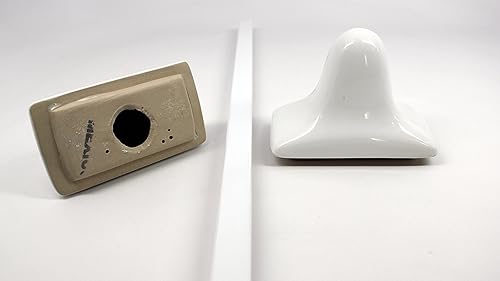 Miniatura 4 de Toallero de cerámica blanca de 24 pulgadas, no apto para instalación en superficie plana