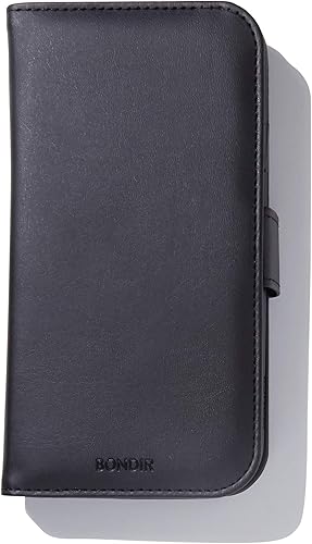 Miniatura 9 de Bondir - Funda de piel magnética desmontable para iPhone 11 Pro Max (2 en 1), color rosa