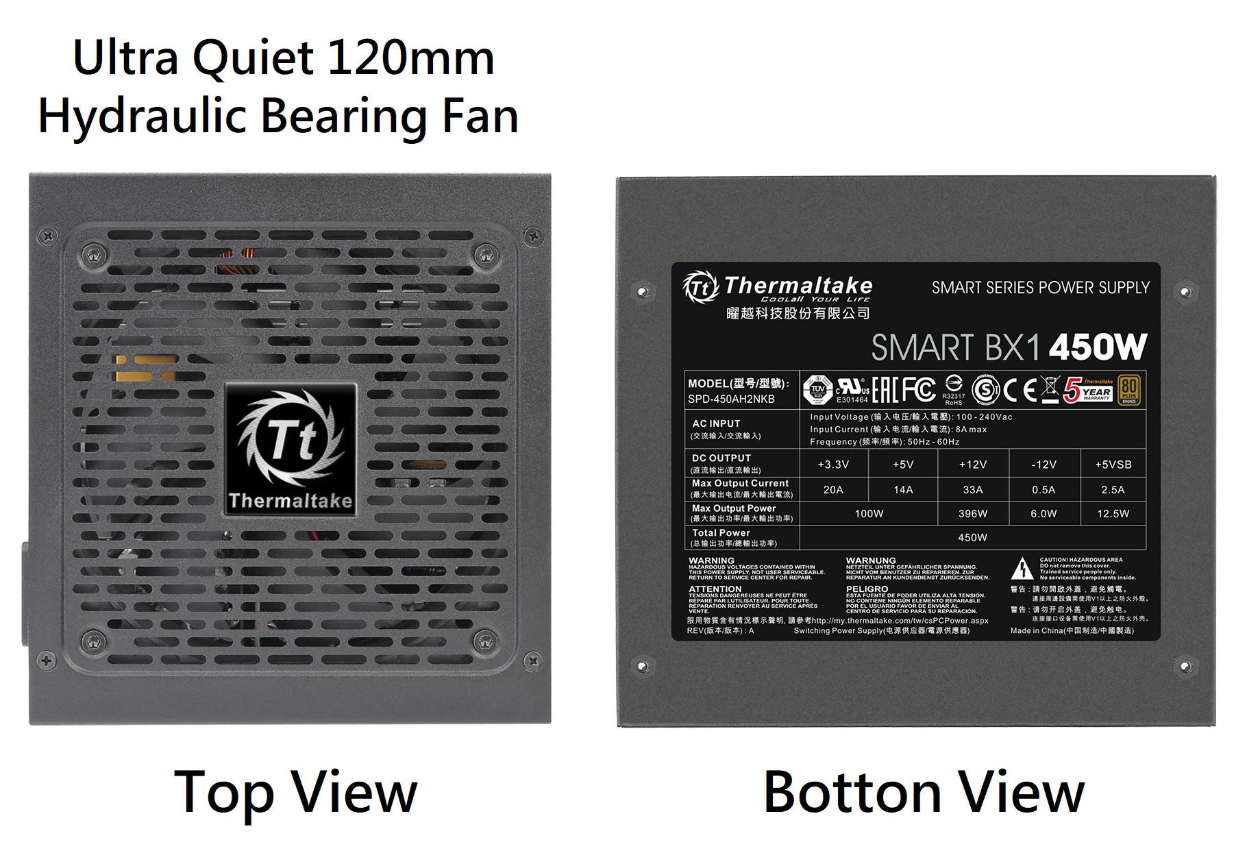 Amazon | Thermaltake Smart BX1 450W ブロンズ SLI/CrossFire 対応
