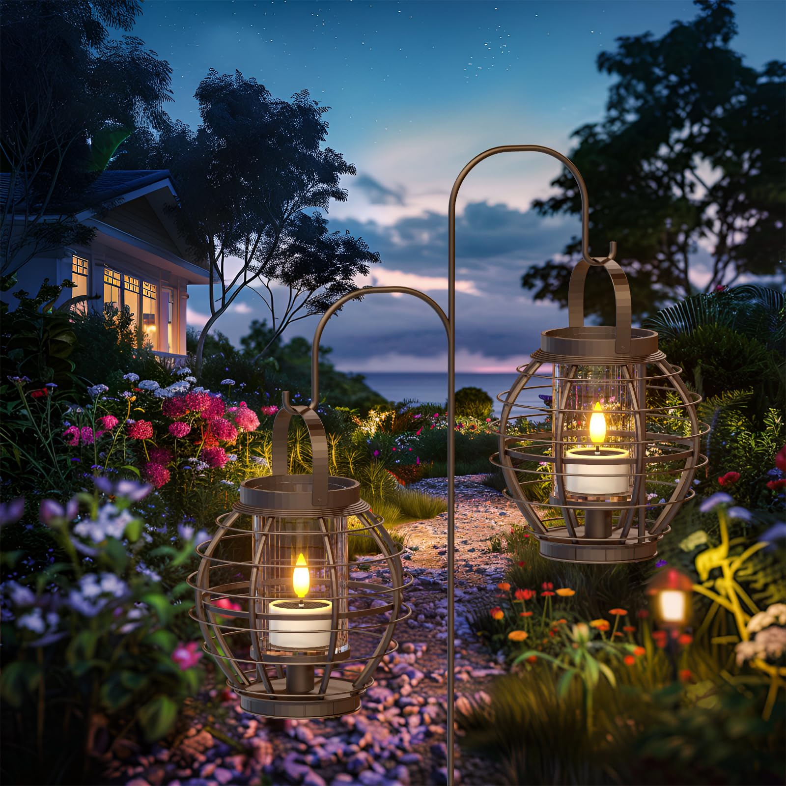 Candele LED Ricaricabili Impermeabili - Set Da 6 Con Telecomando Per Decorazioni