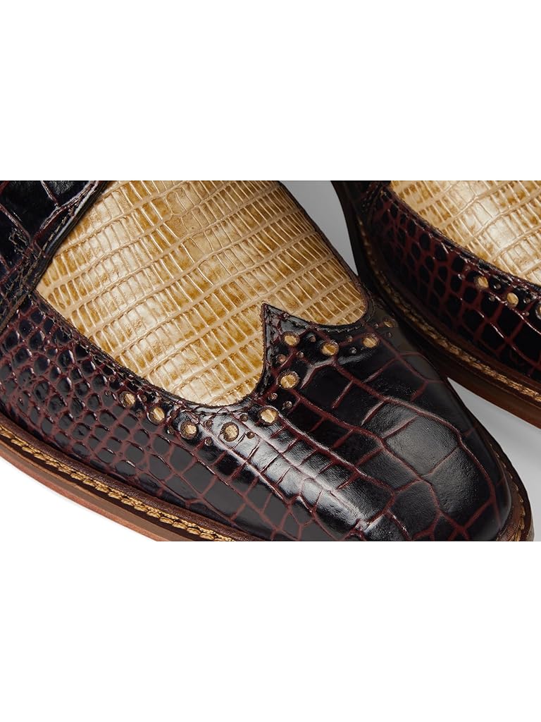 Taupe Stacy Adams Travato Wingtip Lace-Up