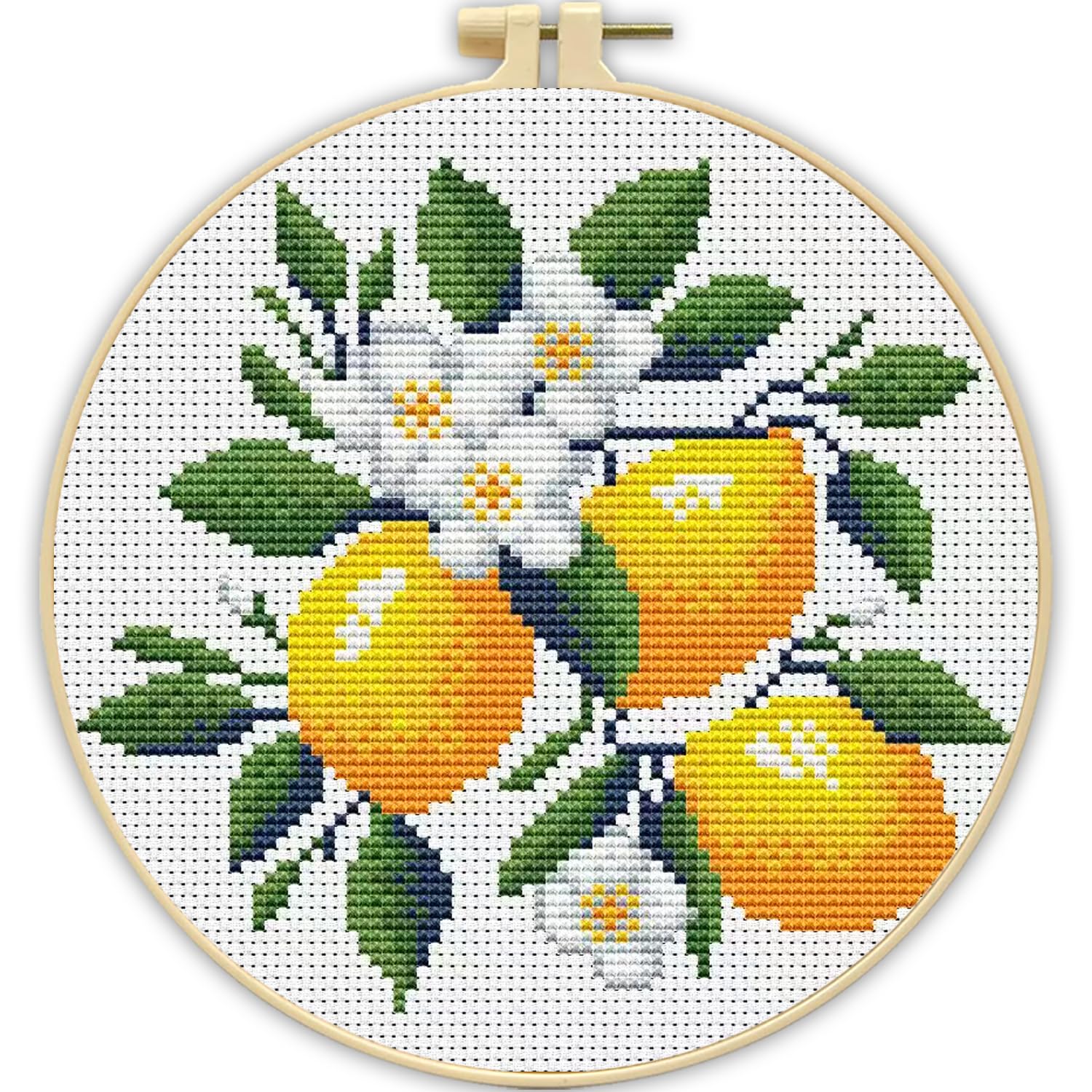 Beginner Cross Stitch Kits - Cute Rabbit Stamped Kit -16 Beginner Cross Stitch Kits - Cute Rabbit Stamped Kit -16