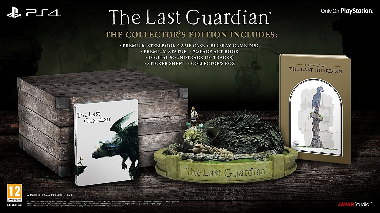 the last guardian - édition collector