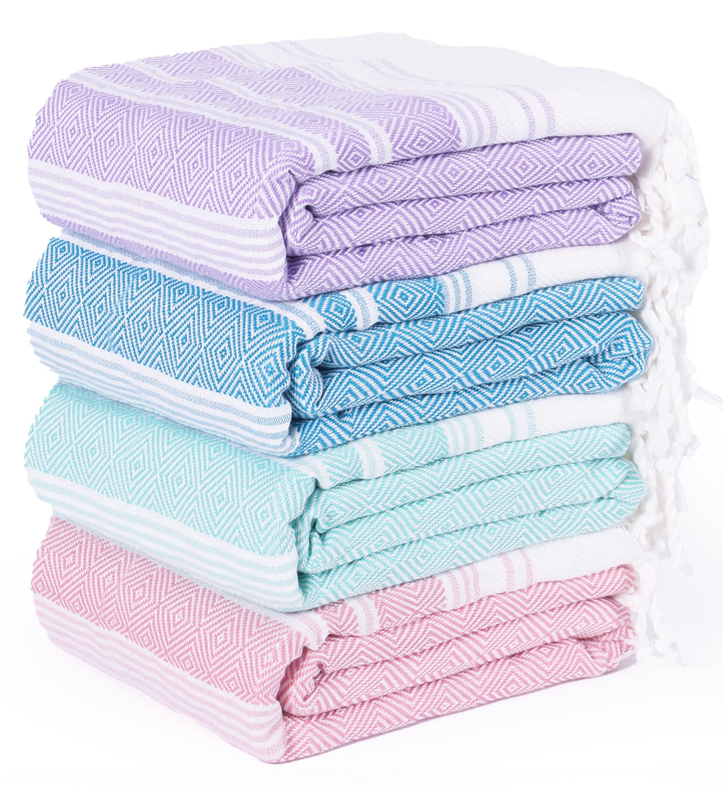 Widdonen Thin Turkish Beach Towel Lightweight Quick Dry Absorbent Cotton Bathroom Bath Pool Swim Towels Extra Large Oversized Sand Free Beach Accessories Essentials Cloud Gifts for Adult