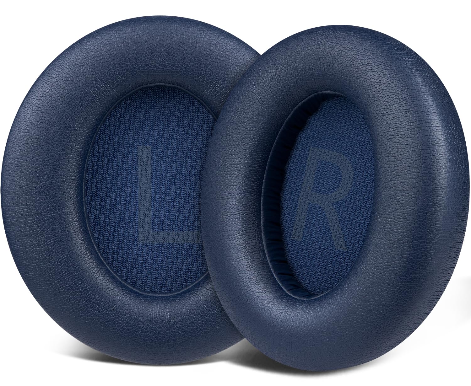 SOULWIT Earpads Replacement for Anker Soundcore Space Q45 Headphones, Ear Pads Cushions with Softer Protein Leather, Noise Isolation Foam - Blue