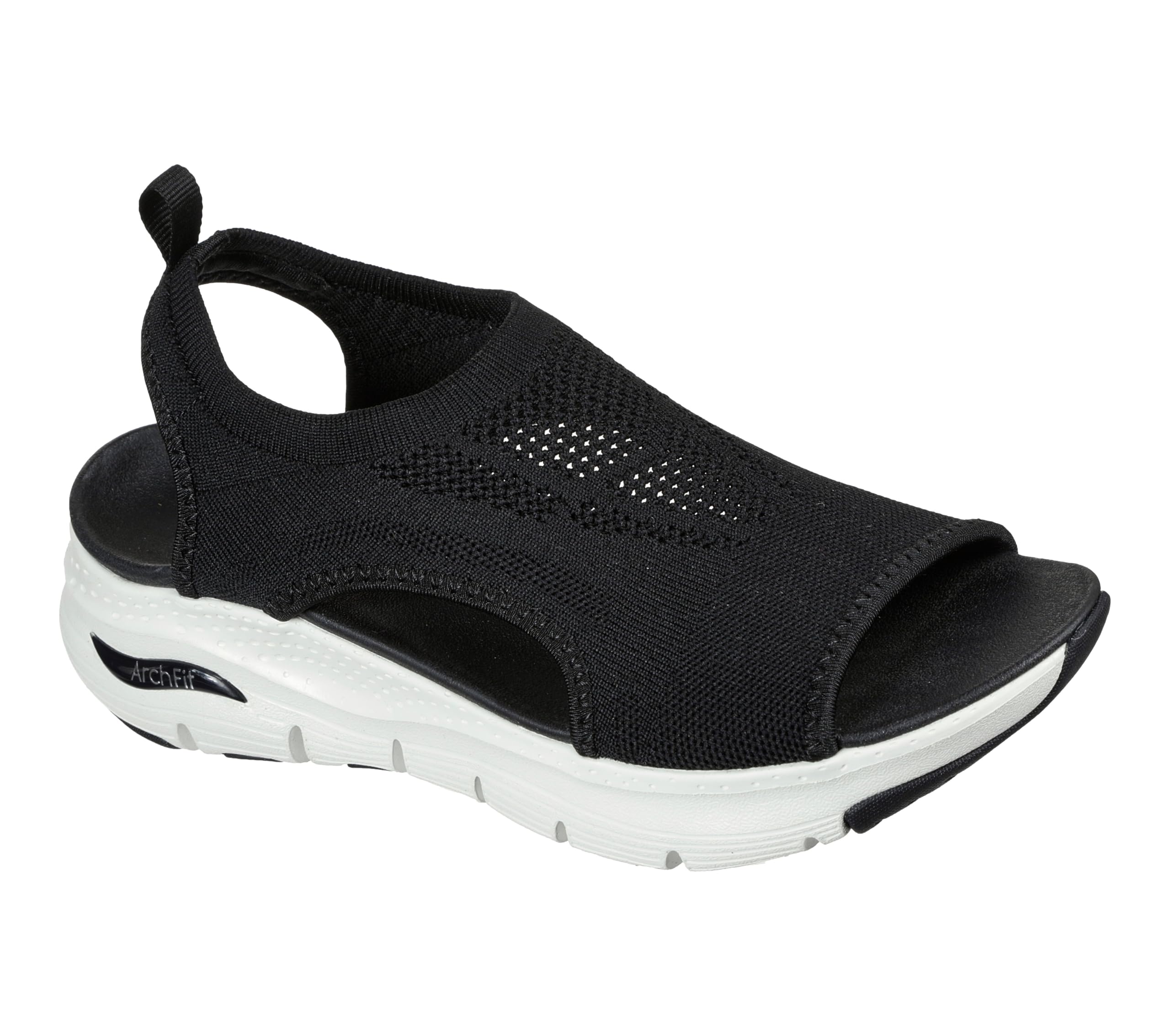 Skechers Women's Arch Fit - City Catch Womens Knit Slip-On Sandals
