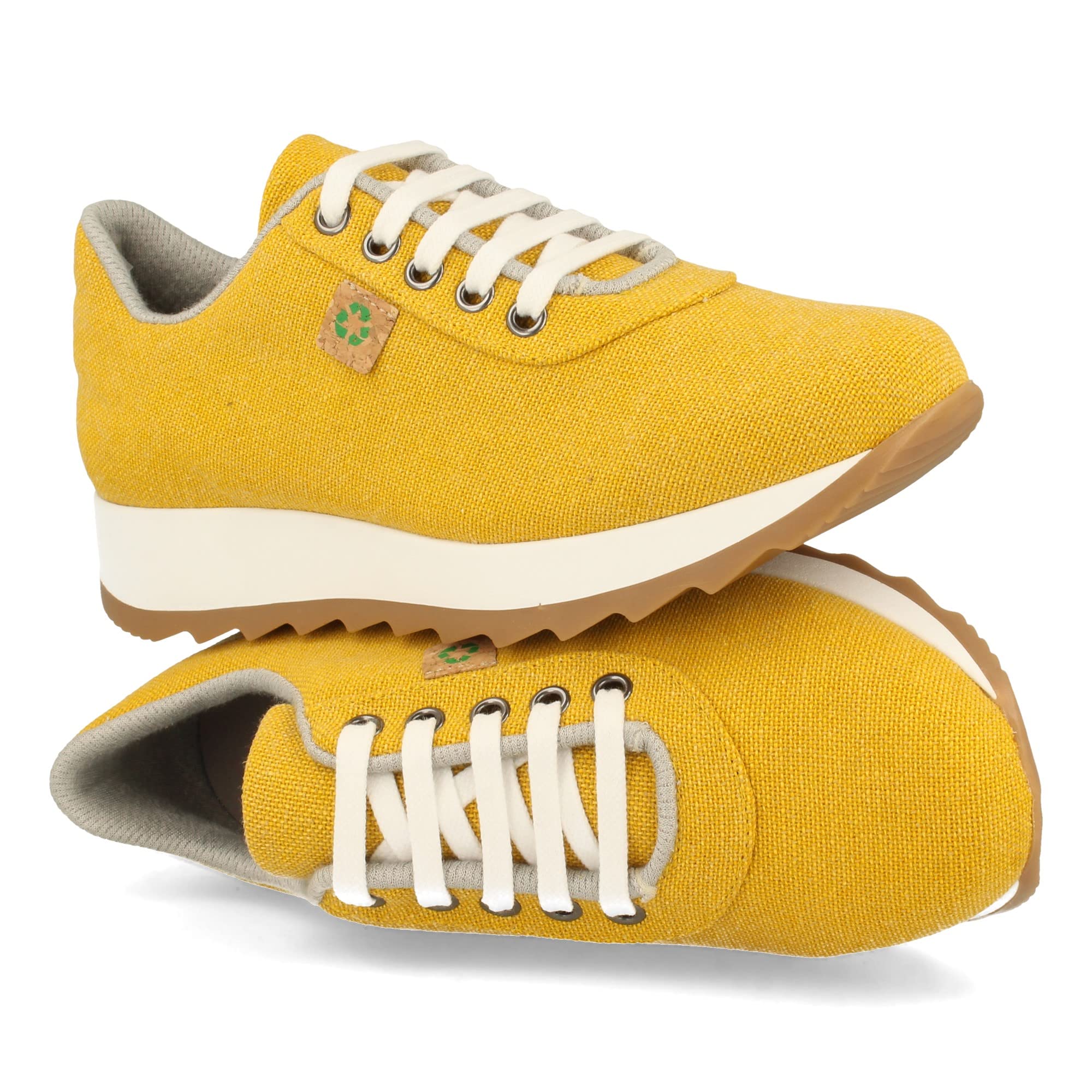 Zapatillas ecologicas para Mujer, Fabricadas con Materiales 100% reciclados y Ecologicos. Eco Friendly y Bio.Fabricado en Espana.