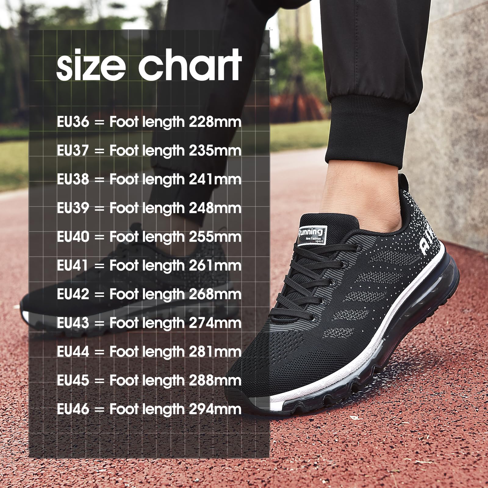 Homme Femme Air Baskets Chaussures Gym Fitness Sport Sneakers Style Running Multicolore Respirante