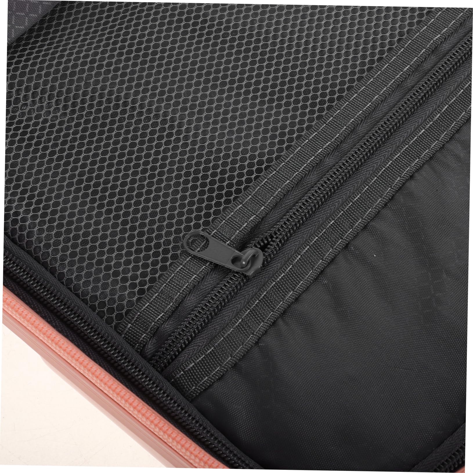 Borsa Trucchi Rigida Rosa Grande Capacità per Viaggio e Storage | Abs e Poliestere, Livelli e Scomparti, Design con Maniglia, Uso Pratico per Donne