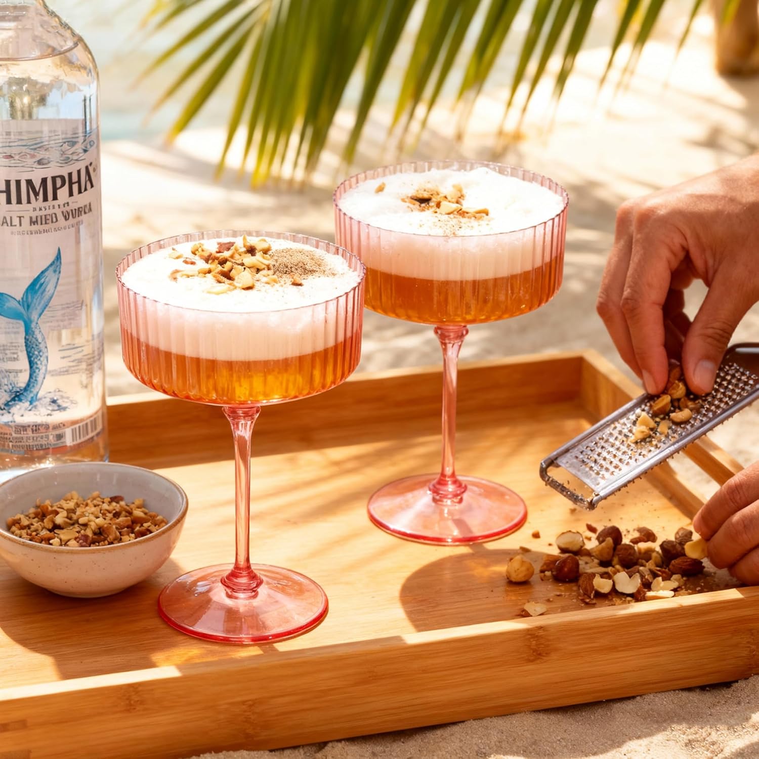 24Pcs Plastic Martini Glasses with Detachable Stems, 10oz Plasitc Ribbed Champagne Coupe Glasses Pink Martini Glasse Champagne Tower for Valentine's Day Wedding Bridal Shower Party Anniversary - Image 8