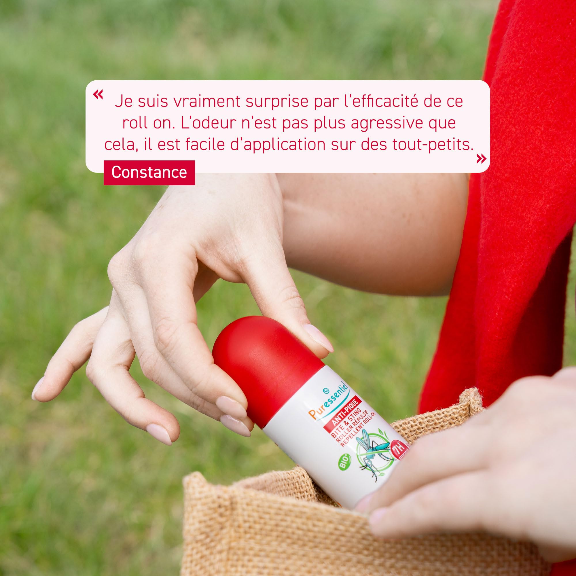 Puressentiel - Anti Pique - Roller Répulsif Bébé - Anti-Moustiques- Protection efficace contre les moustiques - Actif 100 pourcent d'origine végétale - Dès 6 mois - 30 ml