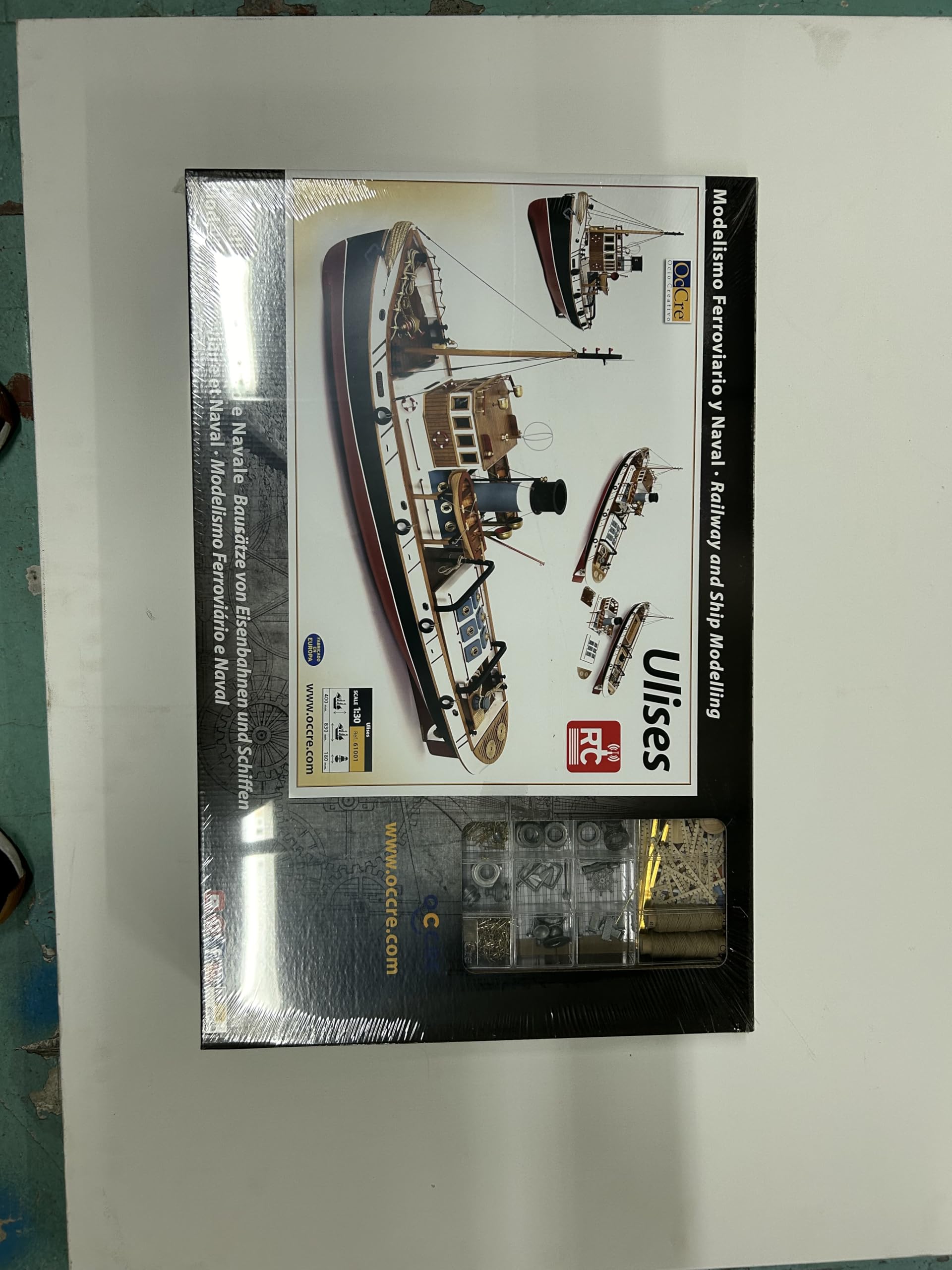 Occre - RIMORCHIATORE ULISES 61001 Motorizzabile Kit Escluso - OCC_61001