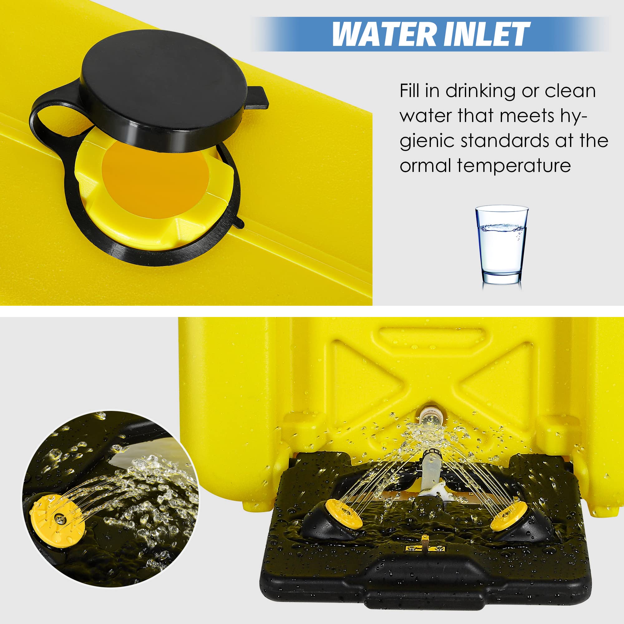 Buy Frifreego 14Gallon Eye Wash Station Emergency Portable Eyewash