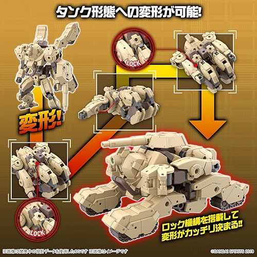 Miniatura 5 de Bandai Hobby - Misiones de 30 minutos - #51 Bexm-33T Volpanova (Tank Ver.) 30 MM 1/144 Kit de modelo
