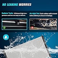 Vista 6 de Nilight Radiador para Jeep Patriot Compass 2007 2008 2009 2010 2011 2012 2013 2014 2015 2016 2017, Dodge Caliber 2007-2012, Avenger 2008-2014