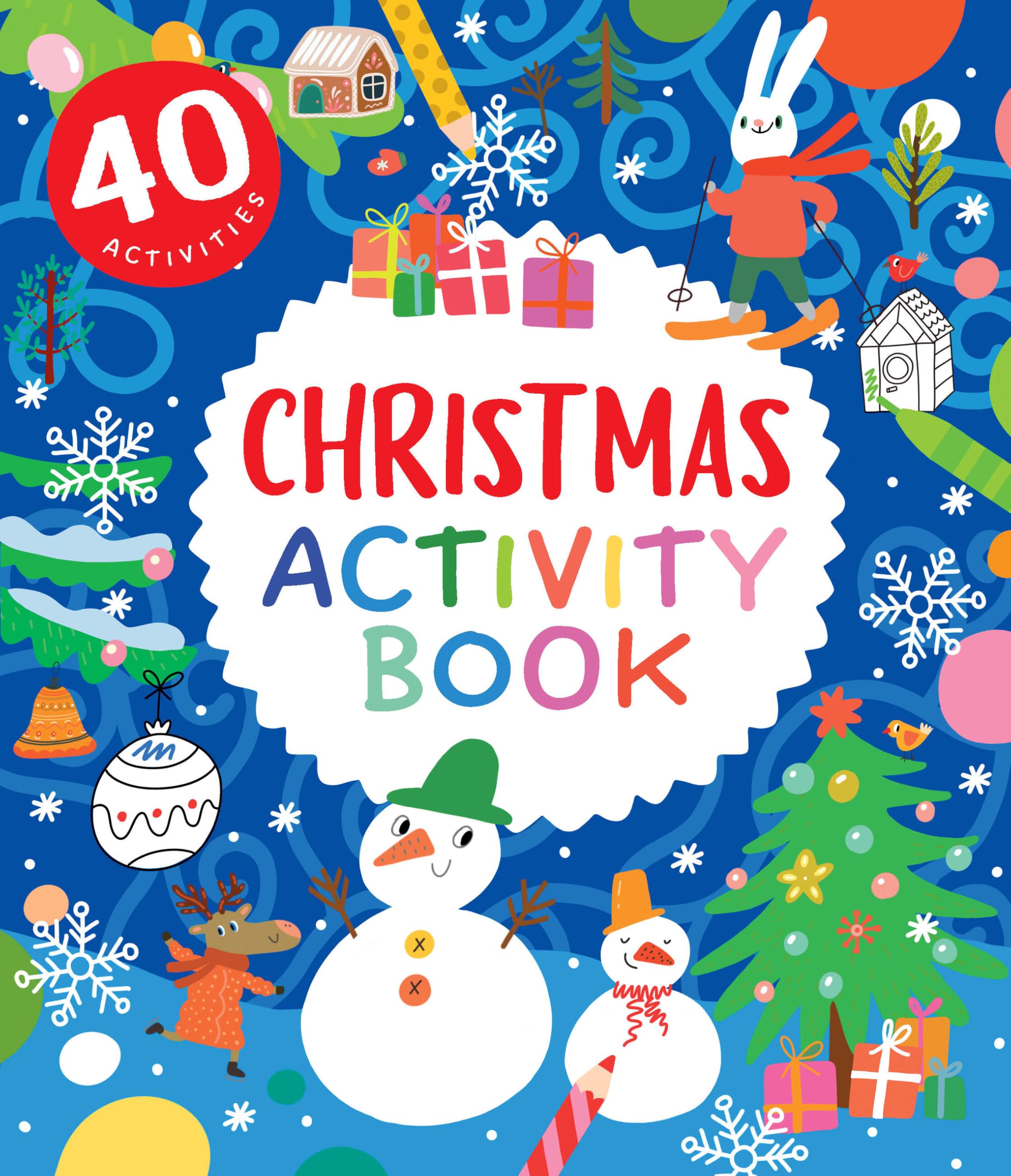 Christmas Activity Book: 40 Activities (Clever Activity Book)
