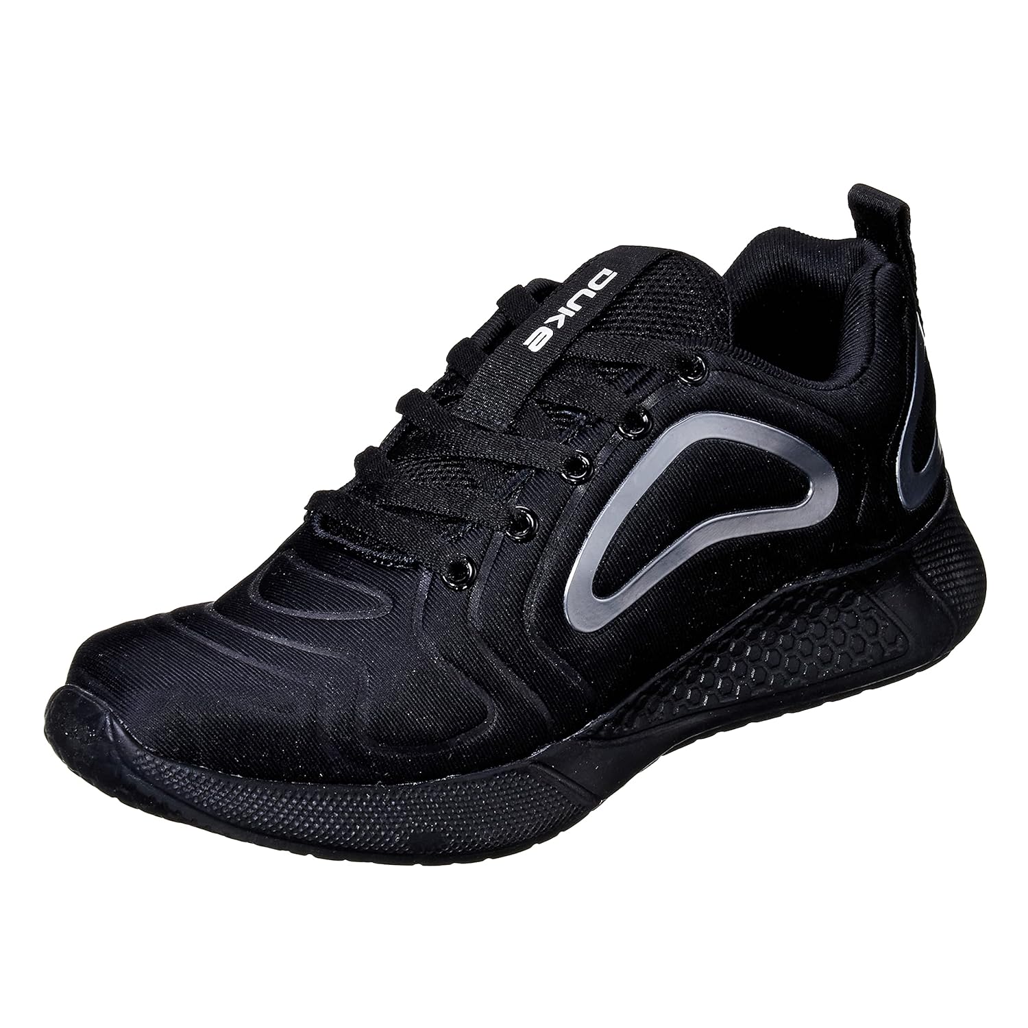 Duke Men TwoTone Black Running Shoes Amazon.in Shoes & Handbags