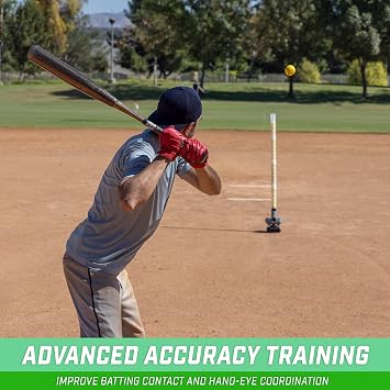 GoSports Mini Foam Baseballs - 20 or 50 Pack for Pitching Machines and Batting Accuracy Training
