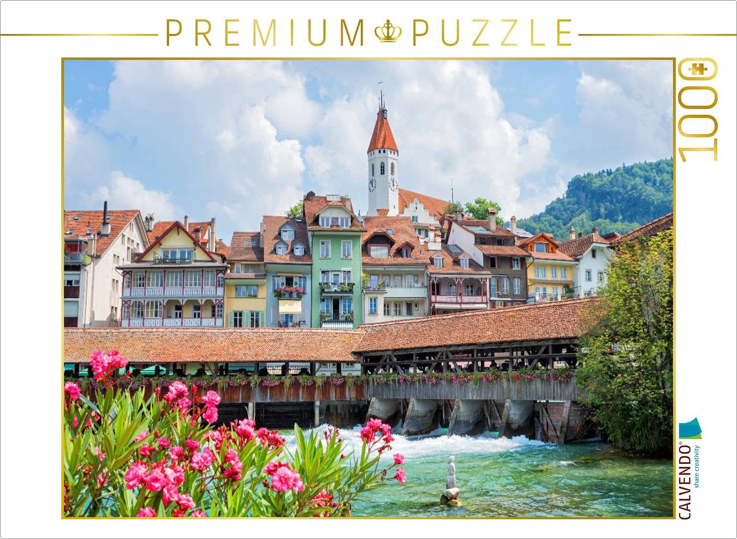 CALVENDO Puzzle Historische Altstadt Von Thun 1000 Teile Puzzle quer 1000 Pieces 64 x 48 cm from SusaZoom