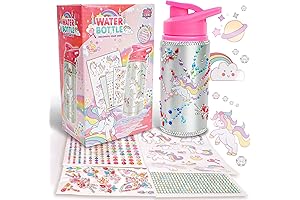 SMILESSKIDDO Decorate Your Own Water Bottle Kits for Girls: DIY Water Bottle...