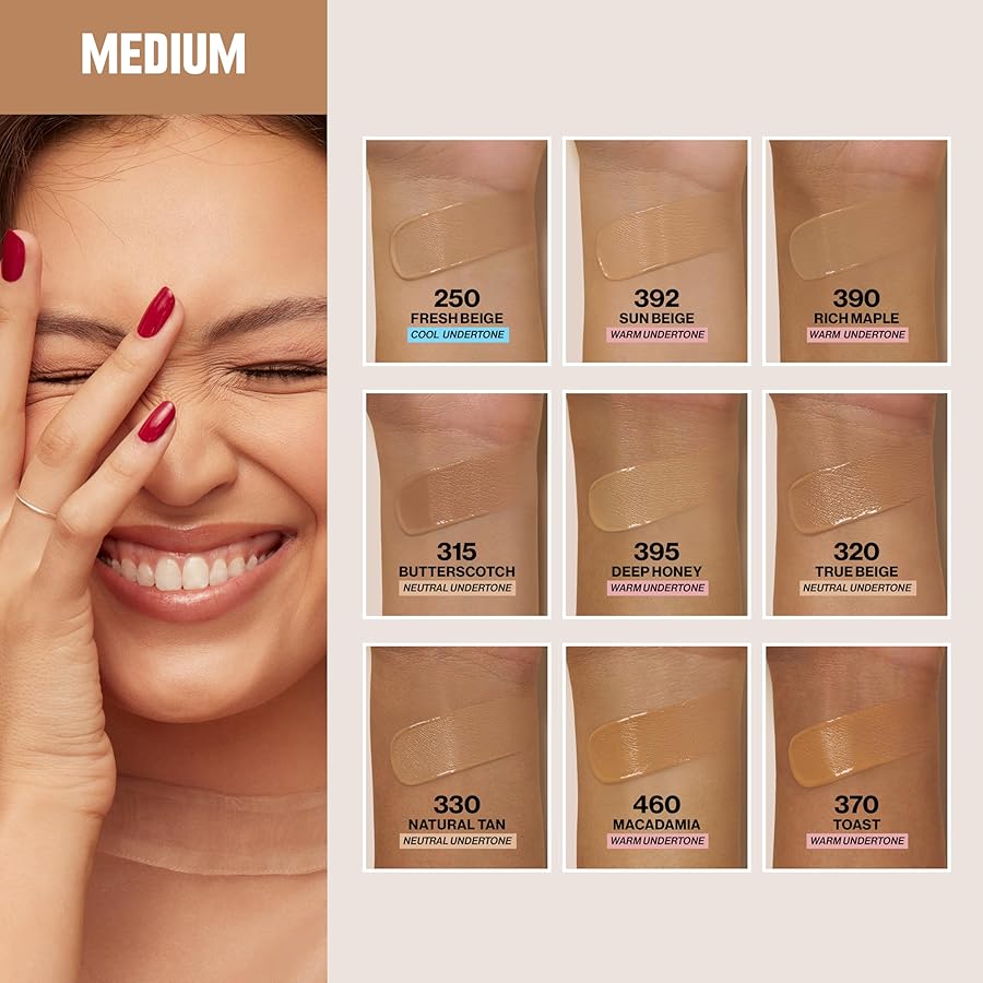 Revlon Liquid Foundation, ColorStay Face Makeup for Normal & Dry Skin, SPF 20, Longwear Medium-Full Coverage with Natural Finish, 460 Macadamia, 1 Fl Oz - image 9