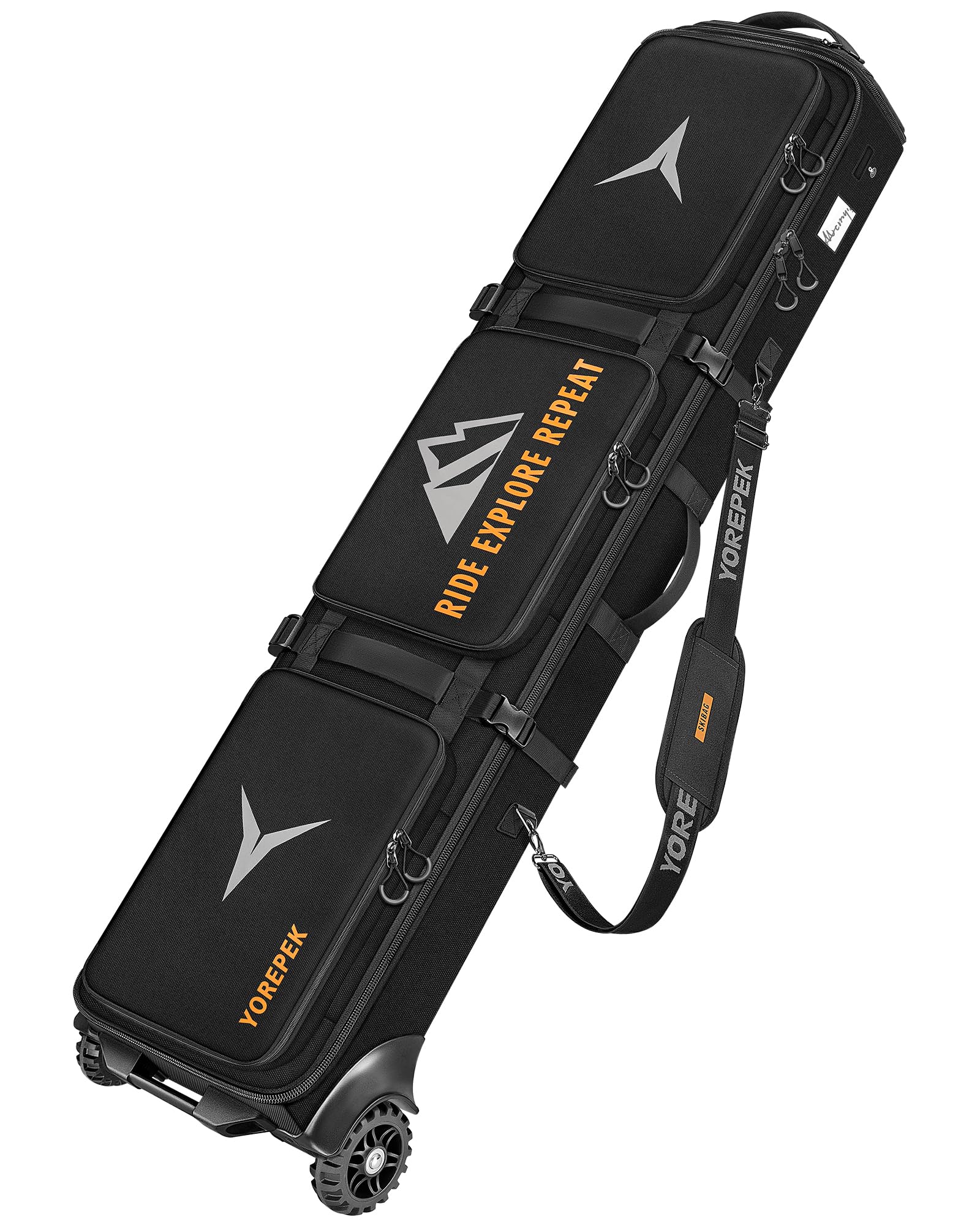 Amazon.com : YOREPEK Ski & Snowboard Bag with Wheels, Upgraded All