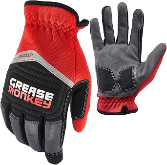 Grease Monkey Pro Tool Handler 2.0 Mechanic Gloves with Touchscreen Capabilities