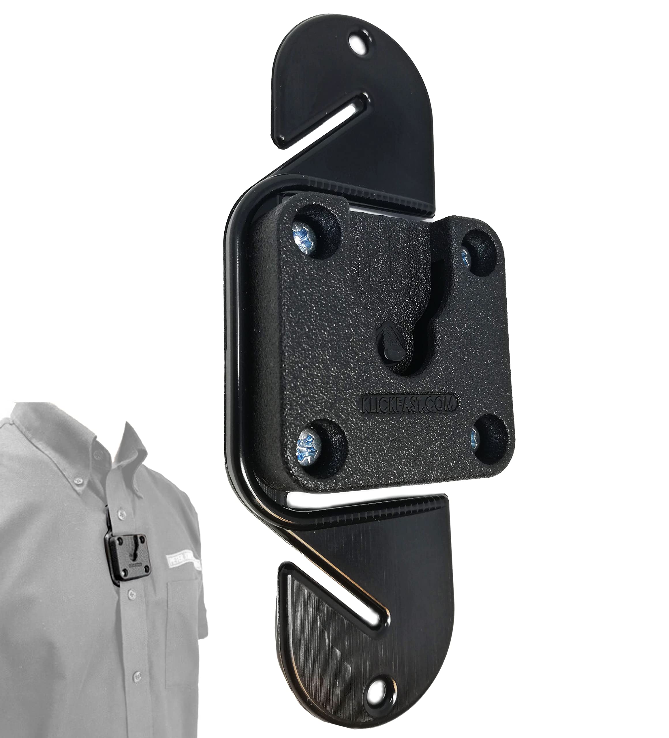 Recall Official Peter Jones Klick Fast Klickfast Shirt Button Docking Dock For Body Camera Click Fast Body Cam Holder
