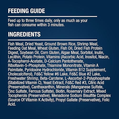 Miniatura 5 de Tetra Goldfish - Dieta nutricionalmente equilibrada para peces dorados y Koi pequeños, 8.81 onzas (8.82 oz)