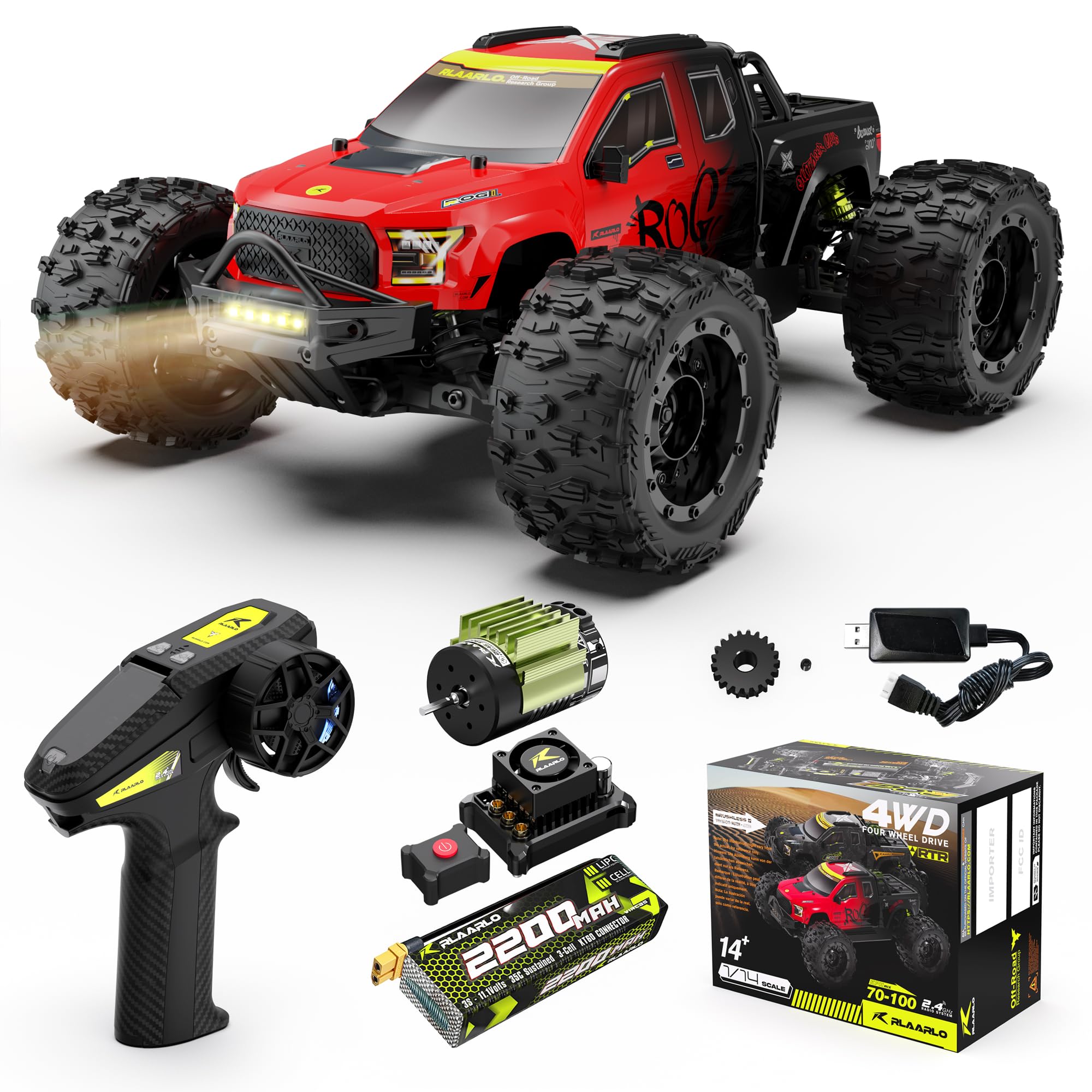 VIRCAS ROG14-R 1/14 Brushless