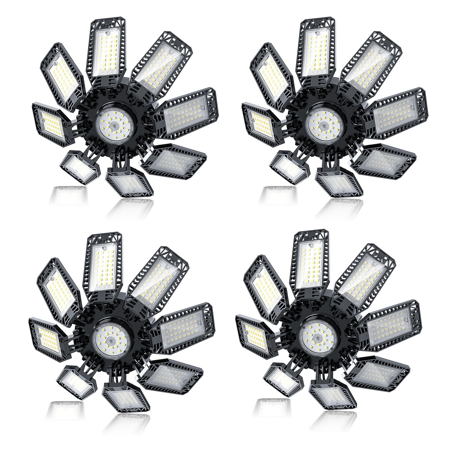 YIBEYYDS LED Garage Lights Garage Light 240W 24000LM Garage Lights Ceiling LED，6500K LED