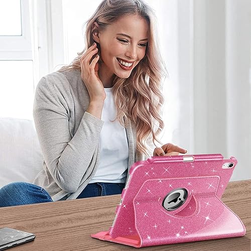 Vista 54 de Fintie Funda giratoria para iPad (A16) de 11ª generación de 11 pulgadas (2025), iPad de 10.9 pulgadas (2022) – [Soporte para lápiz integrado] Funda