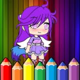 Daily coloring pages Coloring Book - Cute Anime Girl Game For Kids