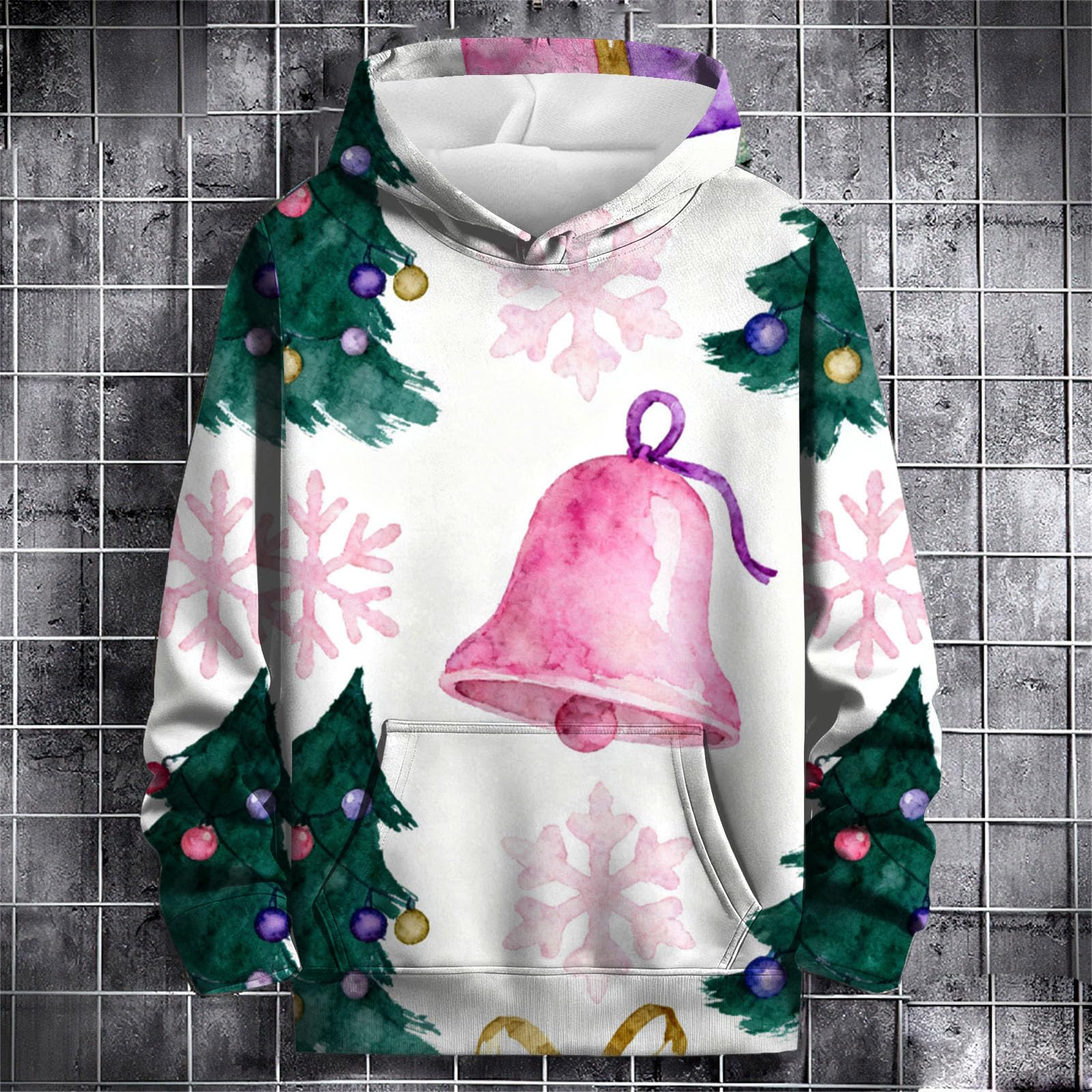 Sudaderas con Capucha Corta Sudadera para Hombre, Estampada Completamente, Moderna E Informal Grafiti (Pink, XXL) Ropa Playa Camisa Manga Larga Hombre Proteccion Solar Entrenamiento