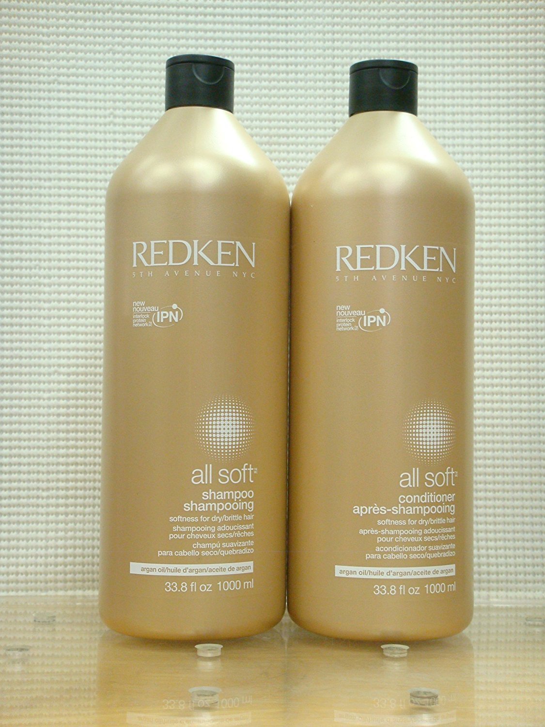 Redken All Soft Shampoo and Conditioner 1 Litre Duo Set by Redken