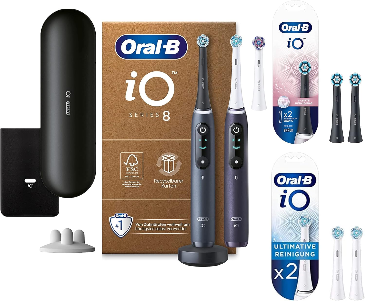 Oral B Io 7 Doppelpack Preisvergleich Oral-B iO Series 8 Plus Edition Elektrische Zahnbürste/Electric