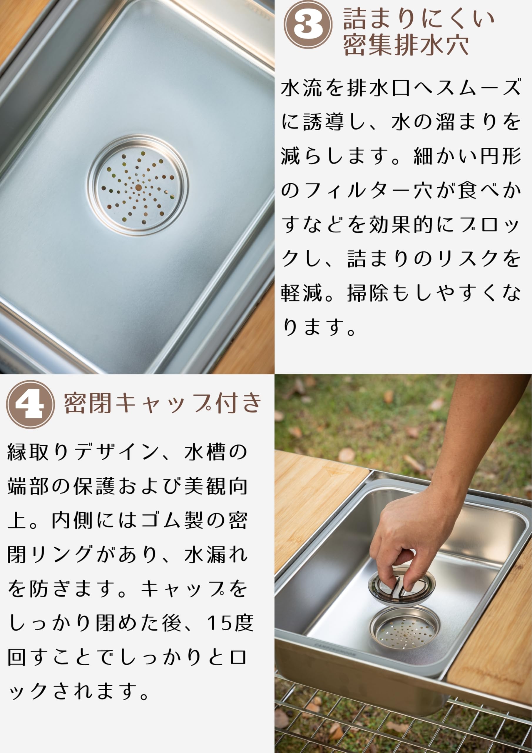 Amazon.co.jp: キャンピングムーン(CAMPING MOON) IGT シンクステン