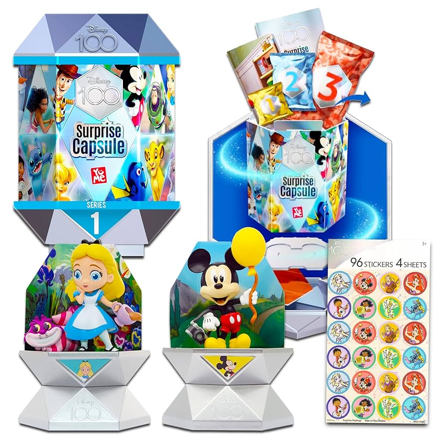 ディズニー100 サプライズカプセル シリーズ１ BOX　公式 正規品 ディズニー100 サプライズカプセル シリーズ1 【BOX】 24個入り