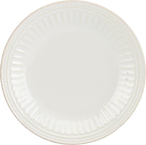 Vajilla Lenox Perle francés, Plato decorativo, Blanco