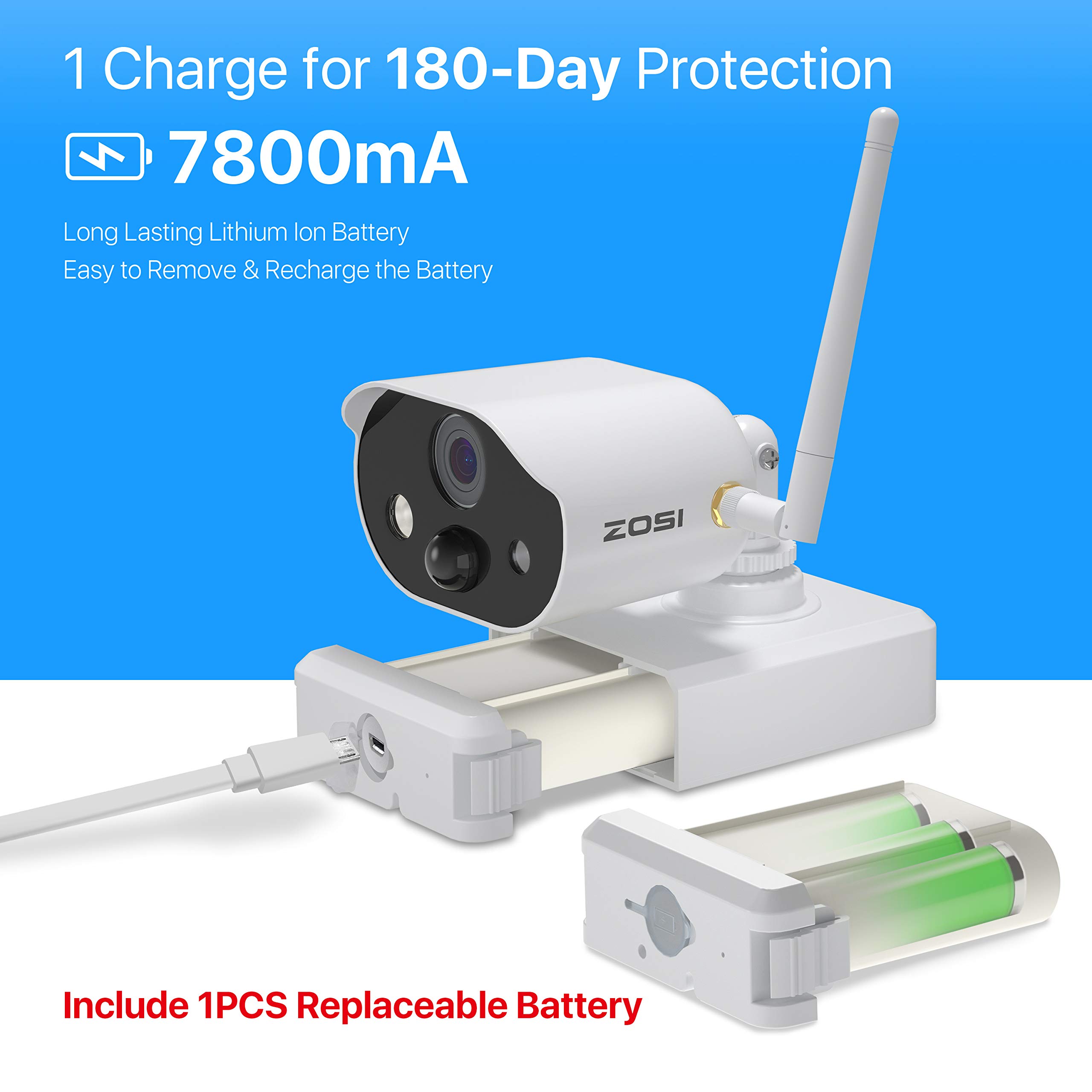 スマートドアカメラ Battery Type「DB6CAM.A」 スマートドアカメラ Doorbell (Battery Type) DB6 WiFi 充電式