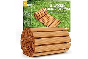 RELIANCER 8' Wooden Garden Pathway