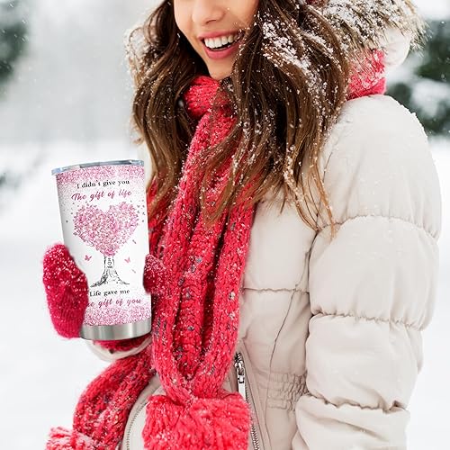 Miniatura 2 de ZANIION Vaso de regalo para nuera regalos para nuera ideas de regalo para nuera regalo de cumpleaños para nuera regalo de cumpleaños para nuera