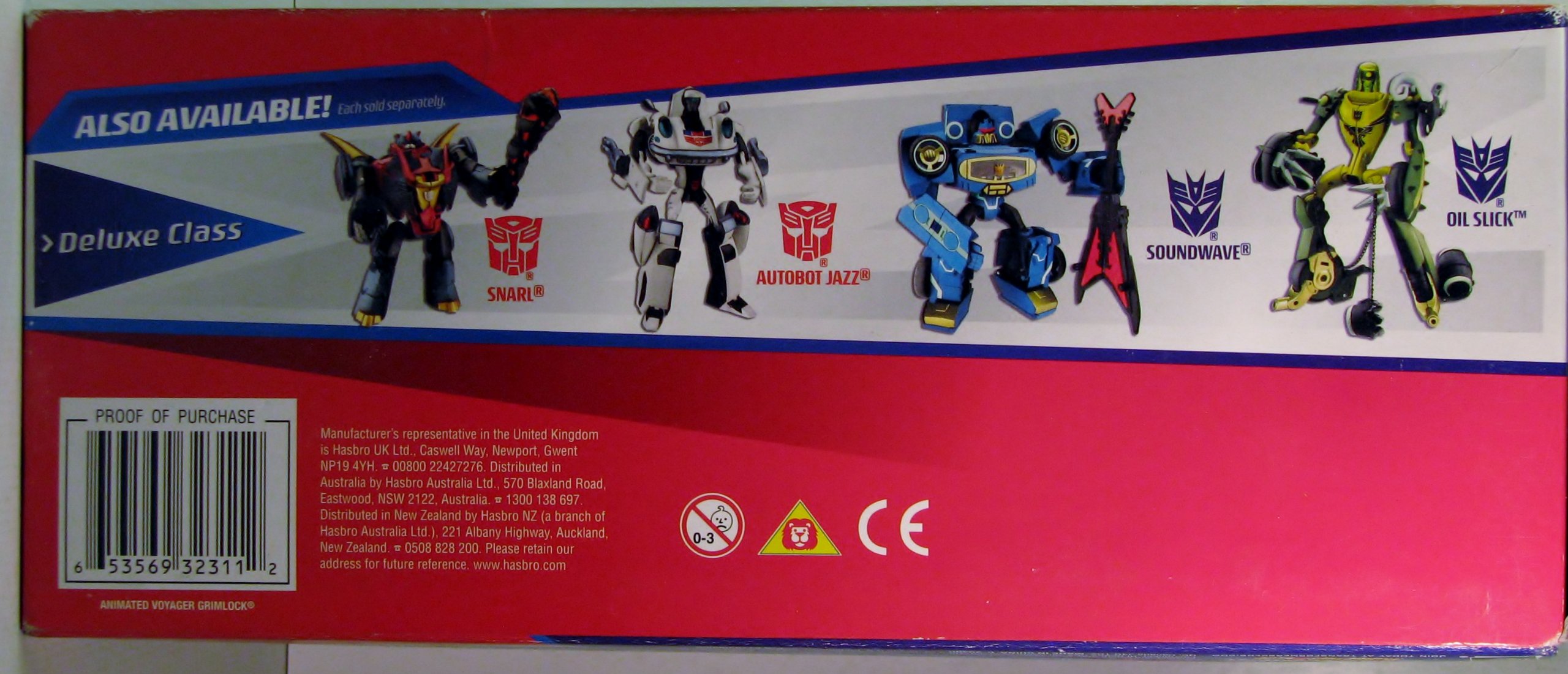 Transformers - Animated - Voyager Class - Autobot GRIMLOCK