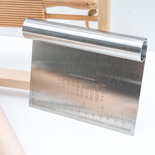 Miniatura 7 de El juego de herramientas para hacer pasta incluye estante de secado de pasta, pinzas para pasta, dos cortador de sellos de raviolis con juego de