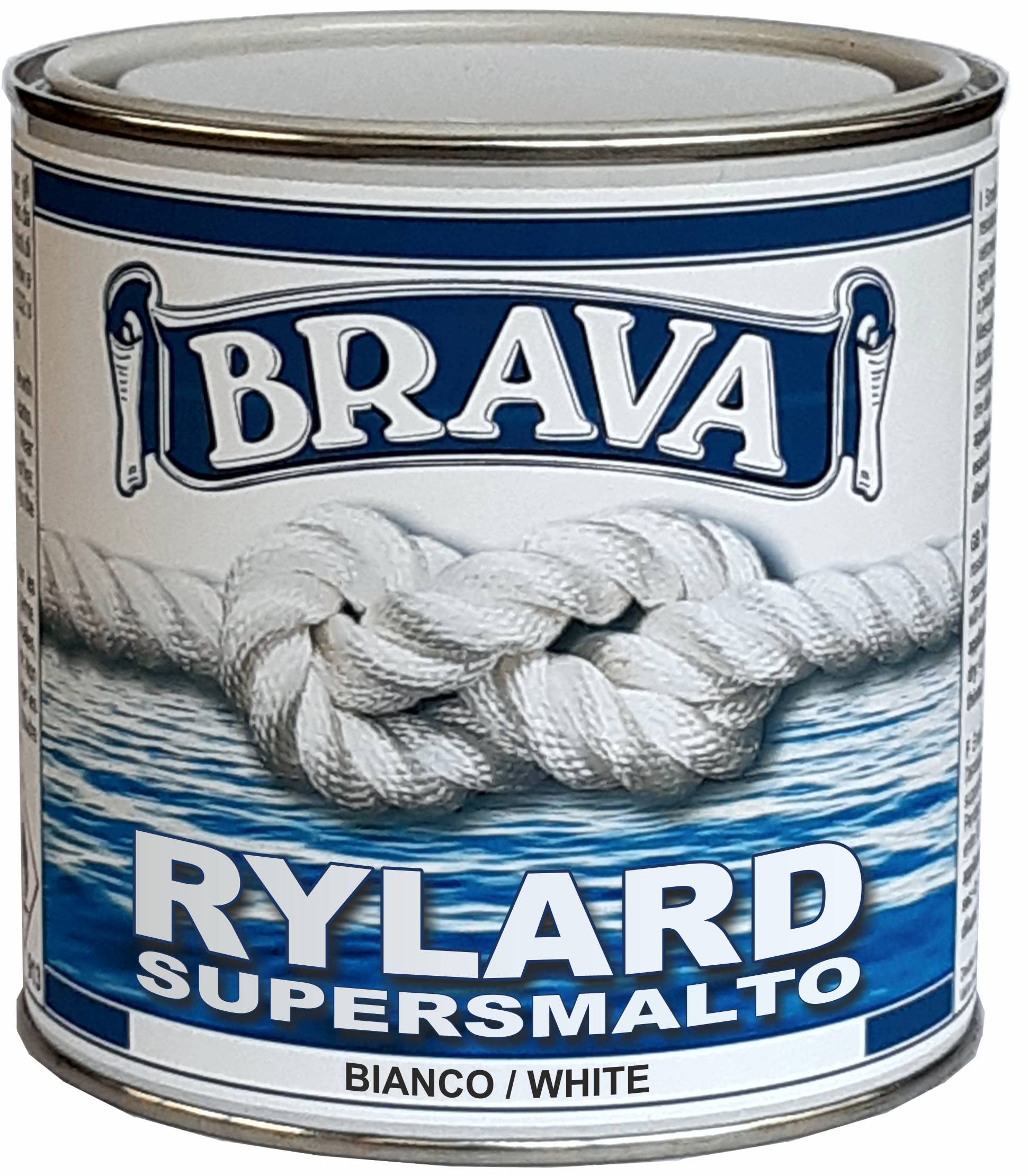 Brava Rylard Supersmalto per Nautica, Bianco, 750 ml