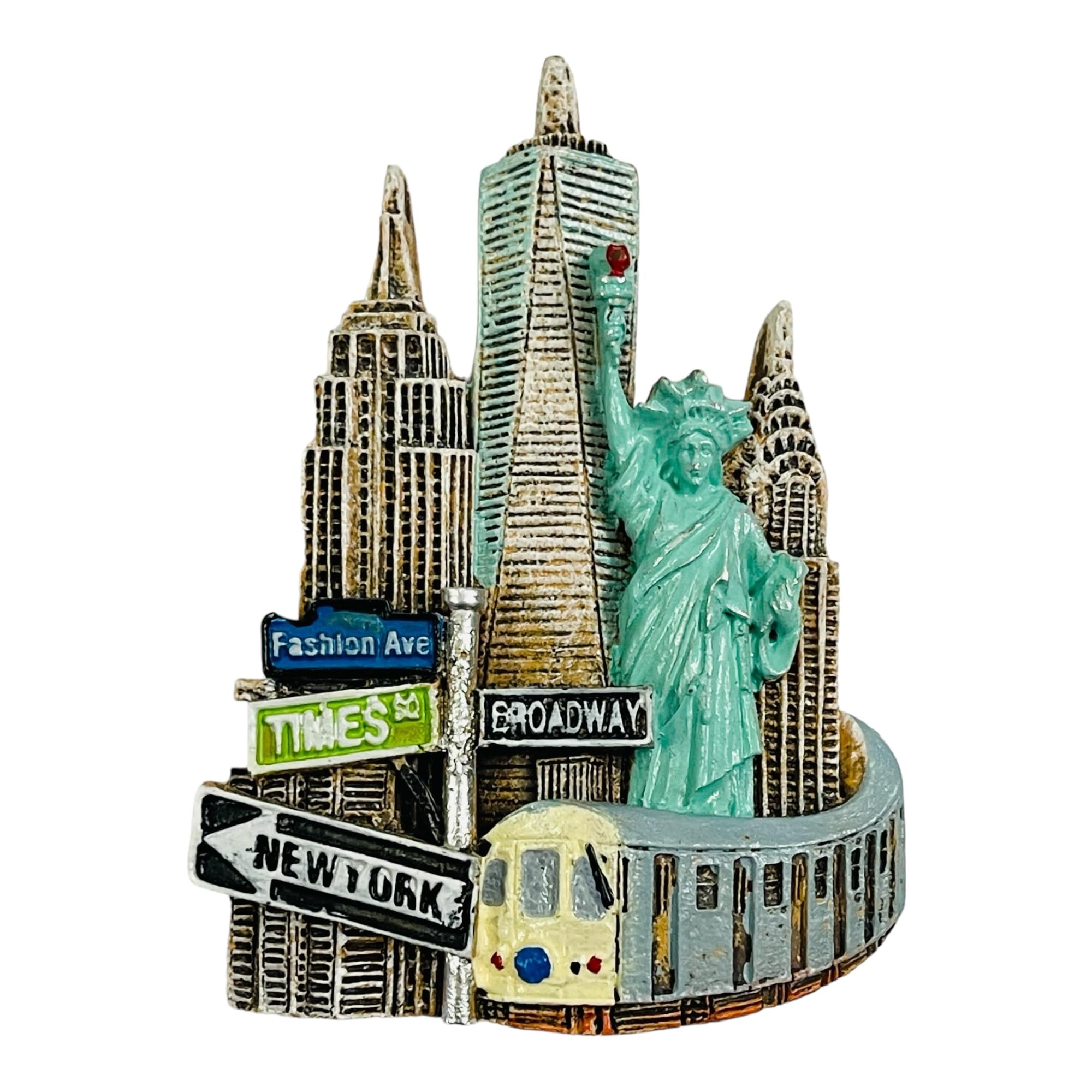 New York Fridge Magnet Resin 4D Countries Magnet Gift Souvenir Travel Magnets