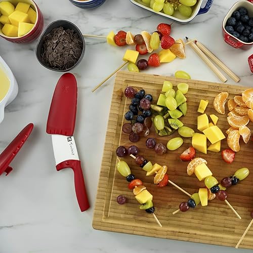 Miniatura 9 de ZWILLING TWINNY - Cuchillo de chef para niños, color rojo