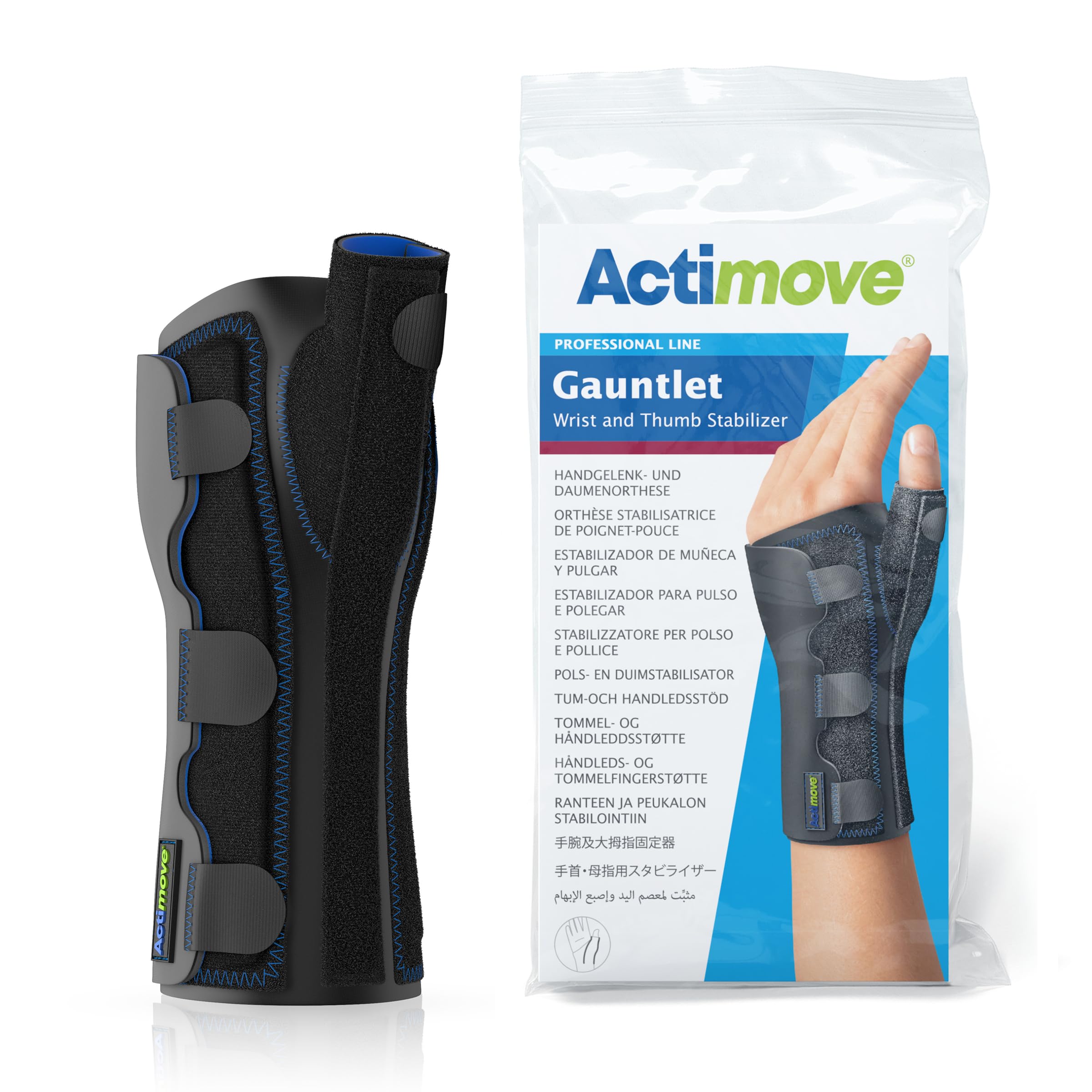 Amazon.com: Actimove Professional Line Gauntlet, Wrist & Thumb
